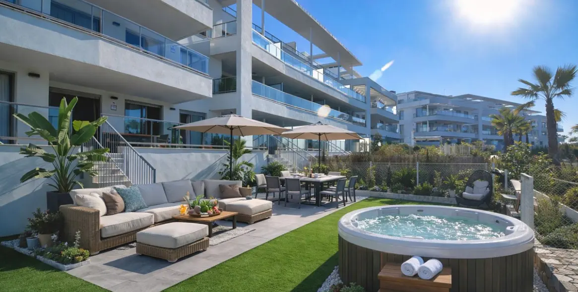 Продажа апартаментов на первом этаже в El Chaparral 1