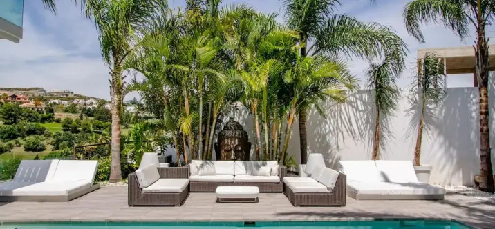 Краткосрочная аренда  отдельно стоящей виллы в Benahavís 2