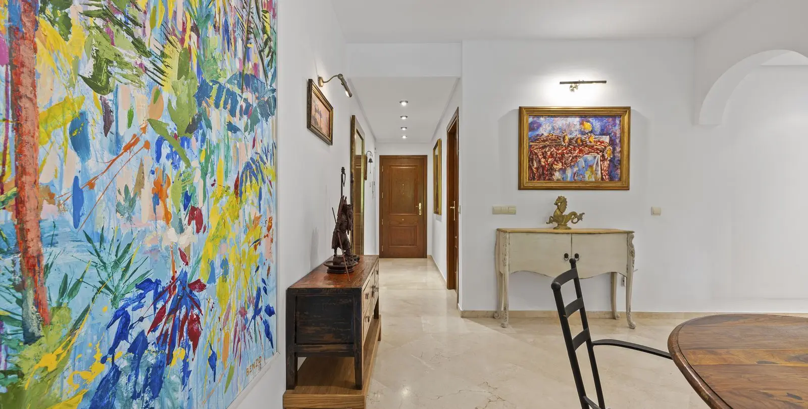 Venta de apartamento en planta media en El Rosario 13