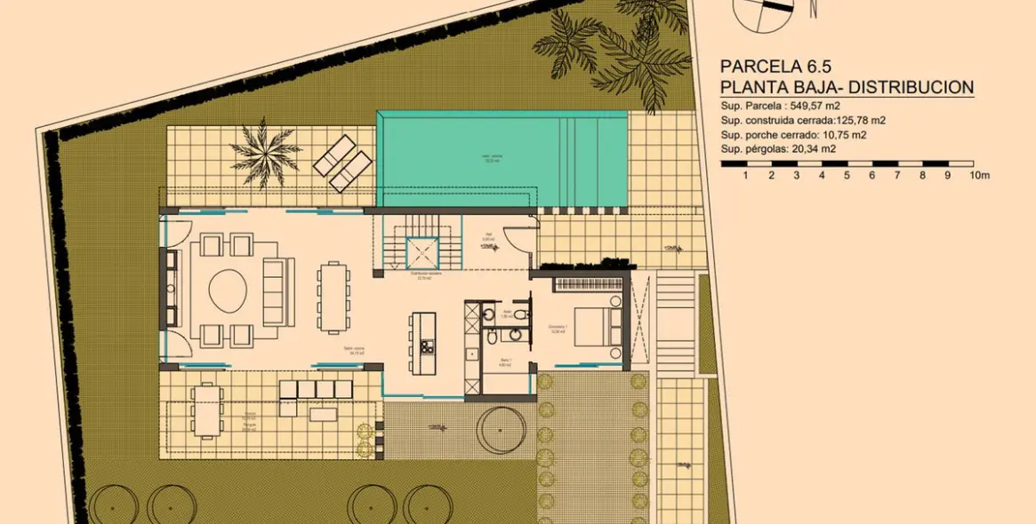 Продажа  отдельно стоящей виллы в Málaga 34