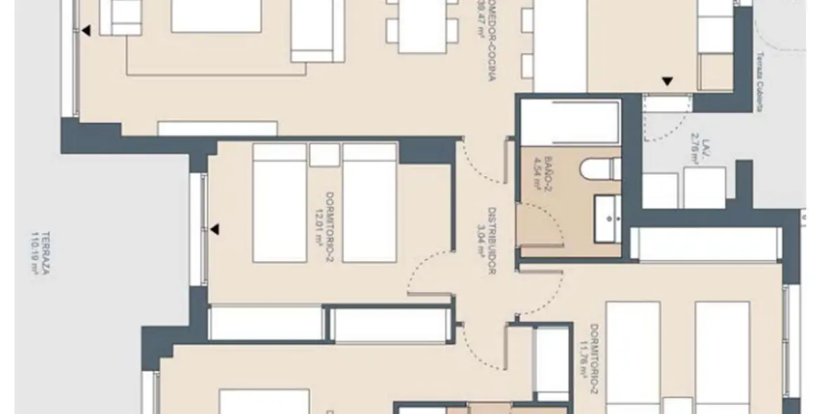 Venta de apartamento en planta media en Estepona 9