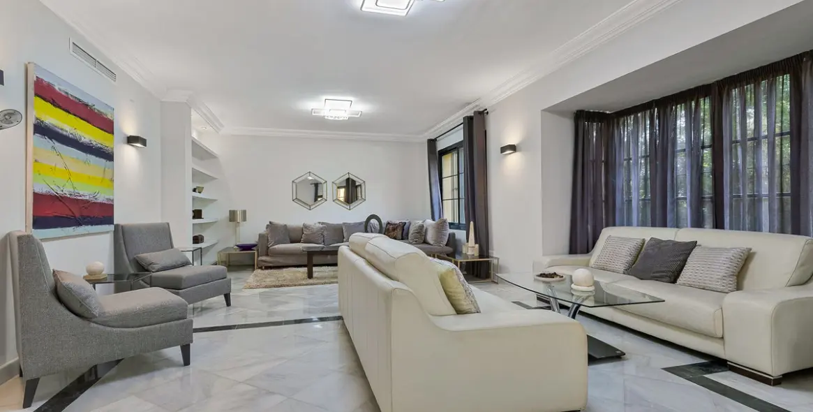 Долгосрочная аренда  отдельно стоящей виллы в Guadalmina Baja 4