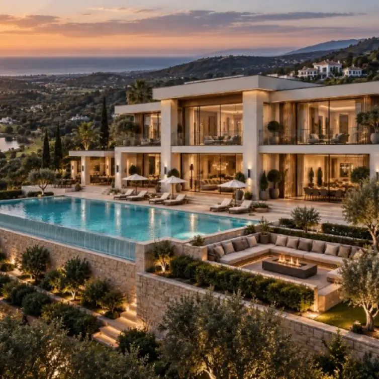 Sale of detached villa in Benahavís