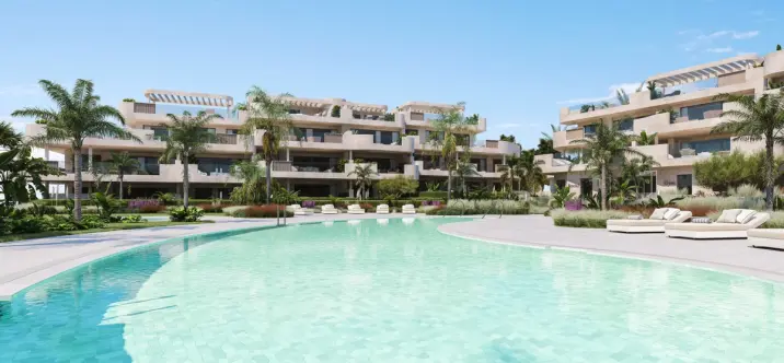 Продажа апартаментов на среднем этаже в Estepona 0