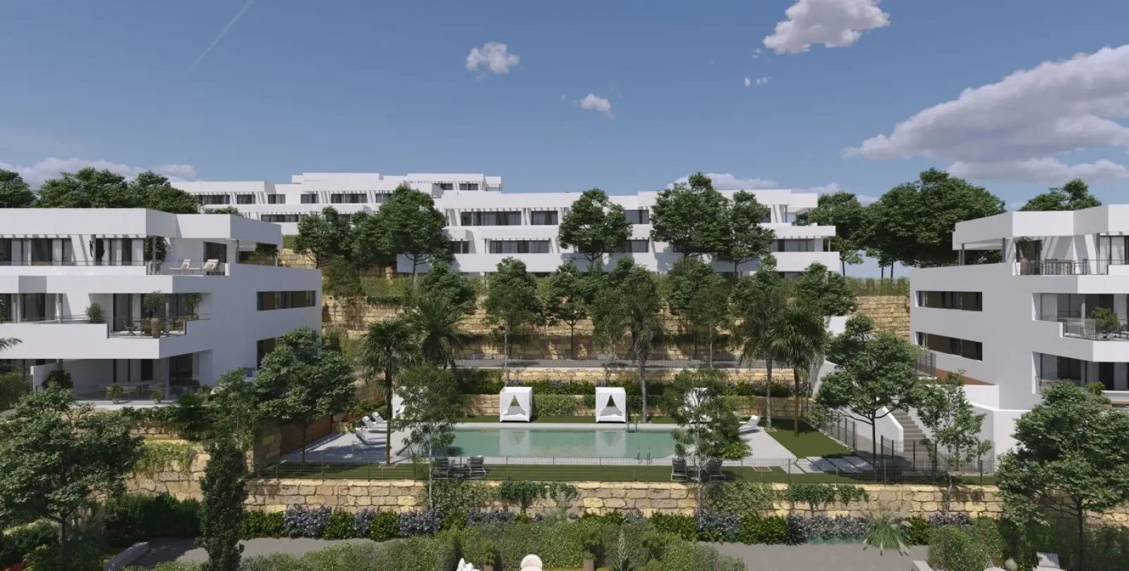Sale of middle floor apartment in Casares 1