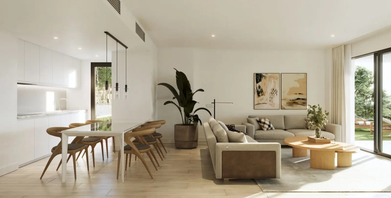 Sale of middle floor apartment in Casares 6