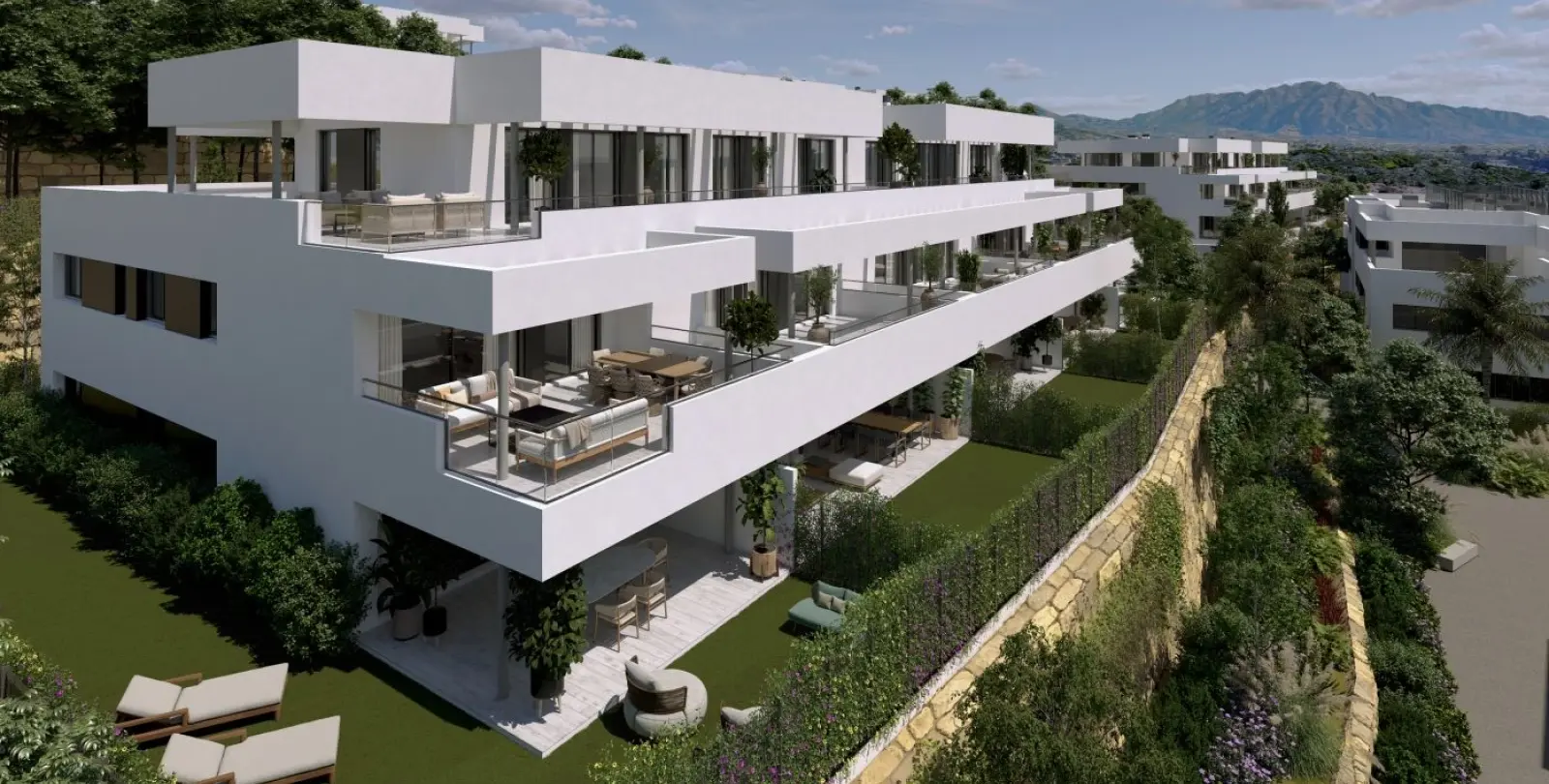 Sale of middle floor apartment in Casares 10