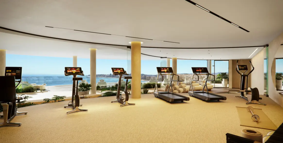 Venta de apartamento en planta media en Carvajal 21