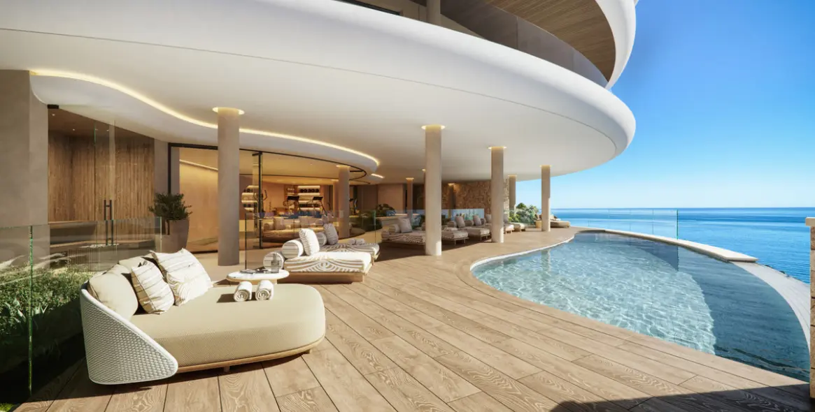 Venta de apartamento en planta media en Carvajal 23