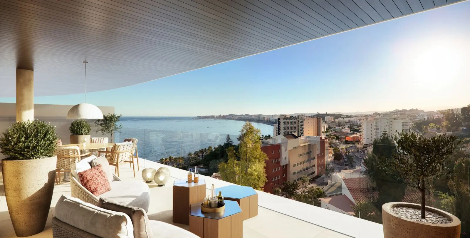 Venta de apartamento en planta media en Carvajal 11