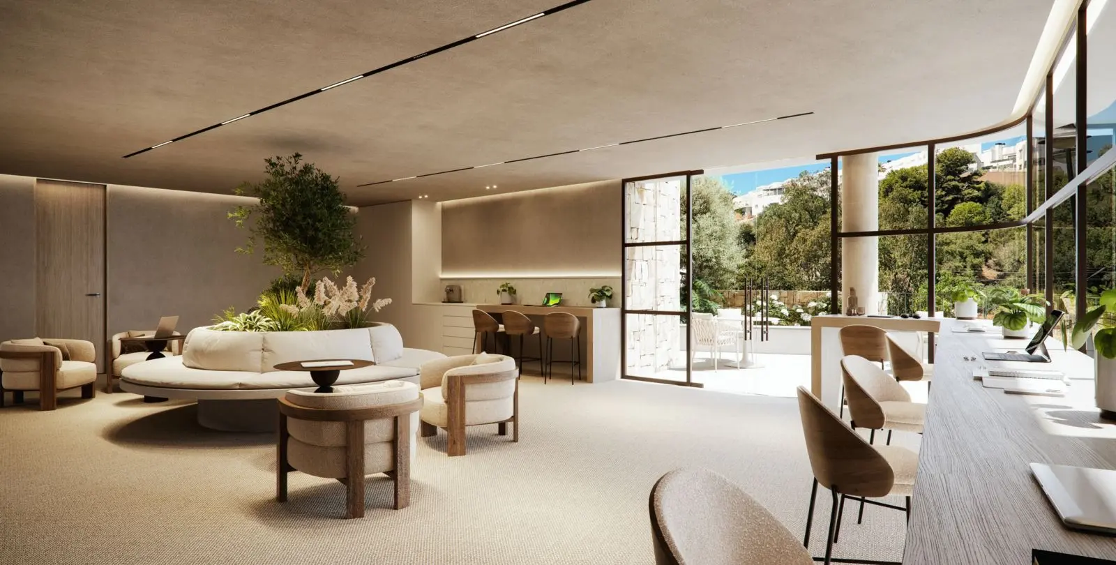 Venta de apartamento en planta media en Carvajal 17
