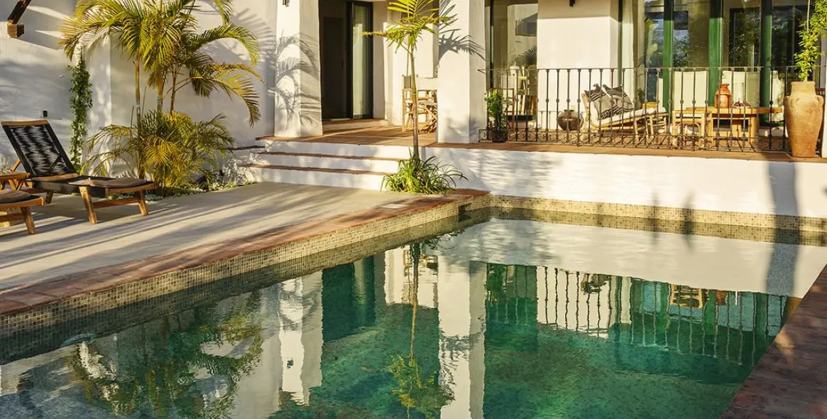 Краткосрочная аренда  отдельно стоящей виллы в Estepona 46