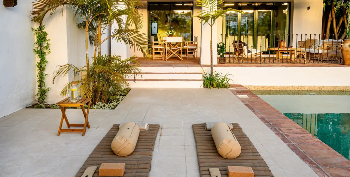 Краткосрочная аренда  отдельно стоящей виллы в Estepona 51