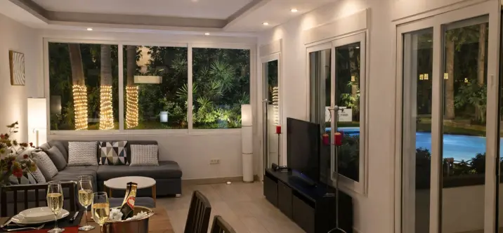 Долгосрочная аренда апартаментов на первом этаже в Puerto Banús 2