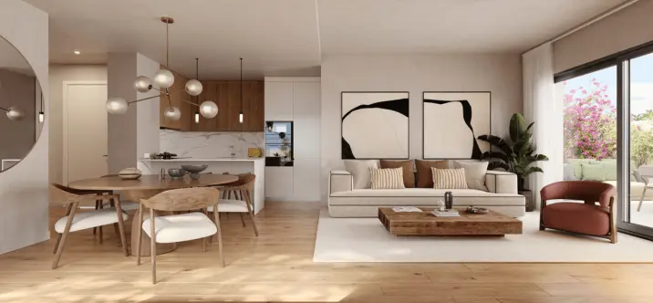 Sale of middle floor apartment in Estepona 1