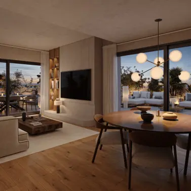 Sale of middle floor apartment in Estepona