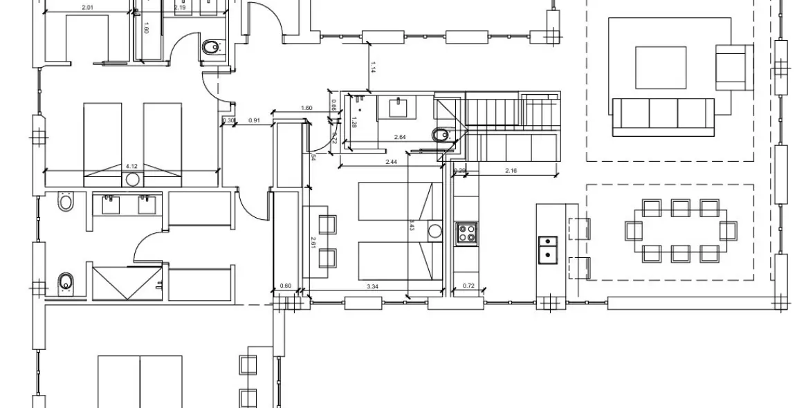 Long-term rent of penthouse in The Golden Mile 19