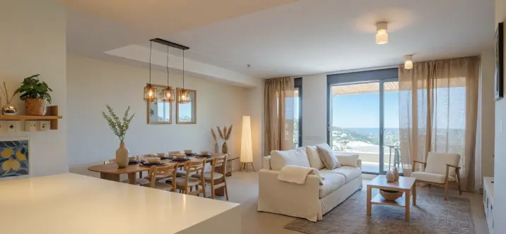 Продажа апартаментов на среднем этаже в Estepona 0