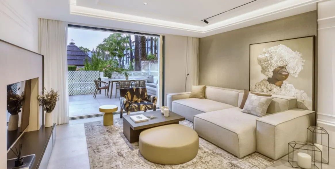 Venta de apartamento en planta baja en The Golden Mile 3