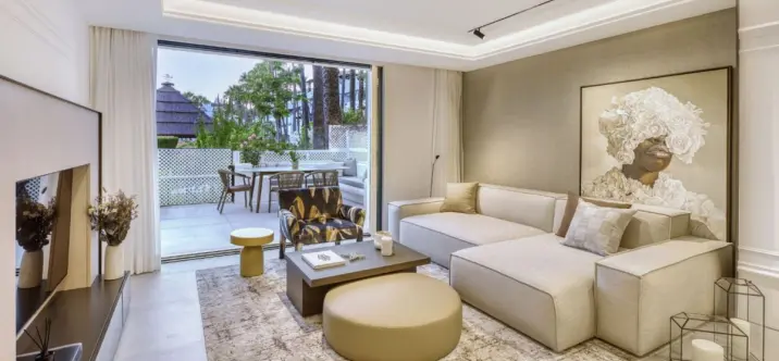 Venta de apartamento en planta baja en The Golden Mile 2