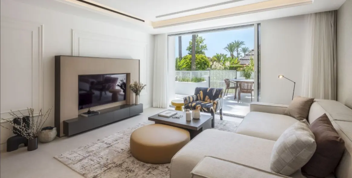 Venta de apartamento en planta baja en The Golden Mile 6