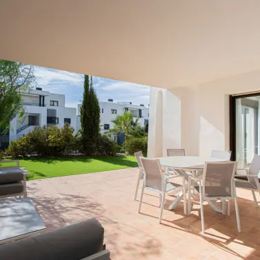Sale of ground floor apartment in Casares Playa
