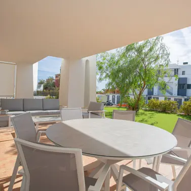 Sale of ground floor apartment in Casares Playa