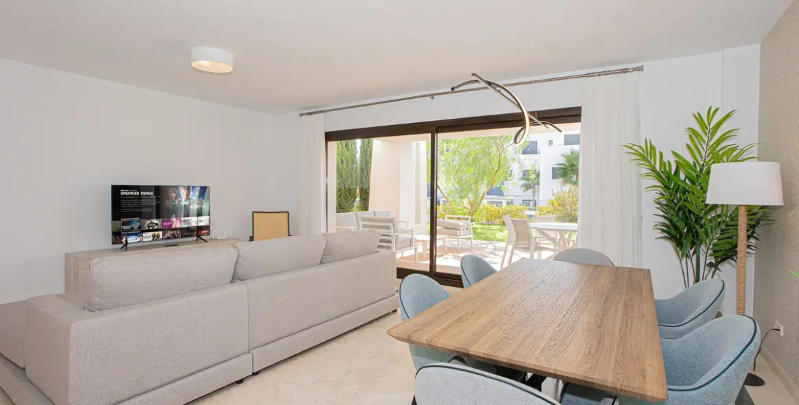 Sale of ground floor apartment in Casares Playa 8