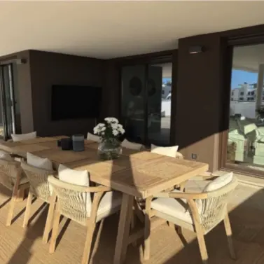 Venta de apartamento en planta media en Estepona