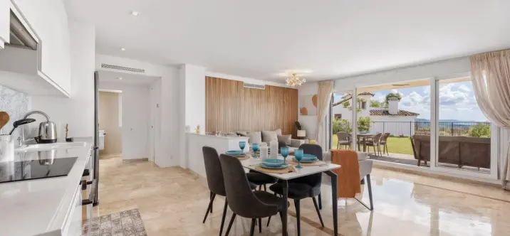 Long-term rent of ground floor apartment in Benahavís 1