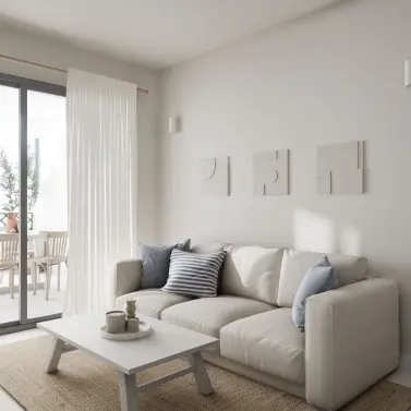 Venta de apartamento en planta media en Artola