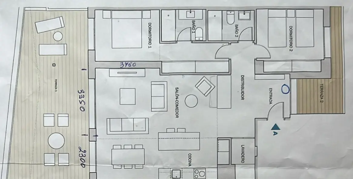Alquiler a largo plazo de apartamento en planta media en Casares Playa 15