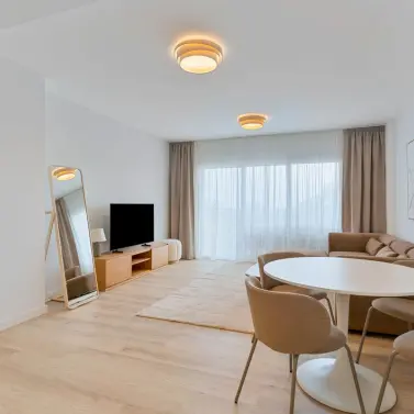 Venta de apartamento en planta media en La Campana