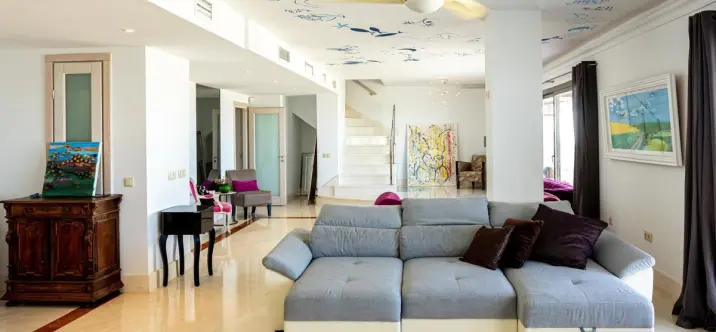 Venta de ático dúplex en Mijas 2