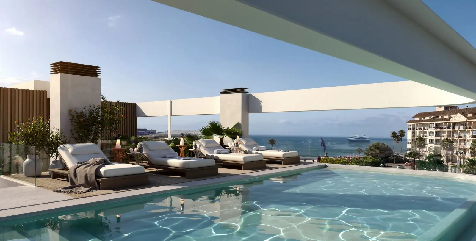 Продажа апартаментов на среднем этаже в Estepona 6