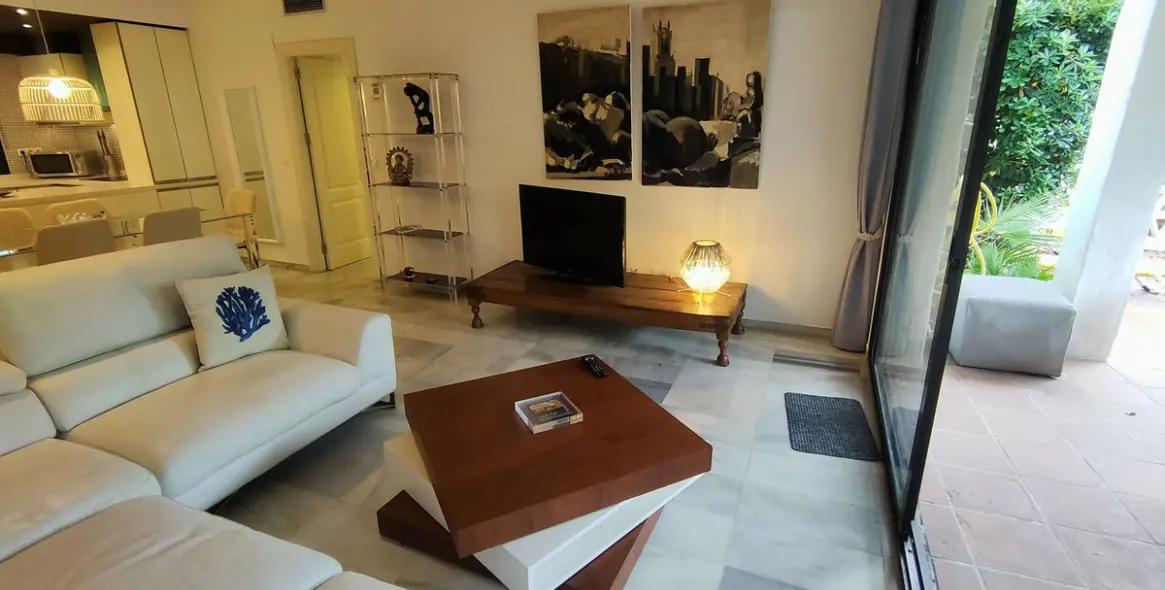 Long-term rent of ground floor apartment in Puerto Banús 15