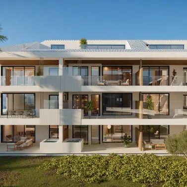 Venta de apartamento en planta baja en Higueron