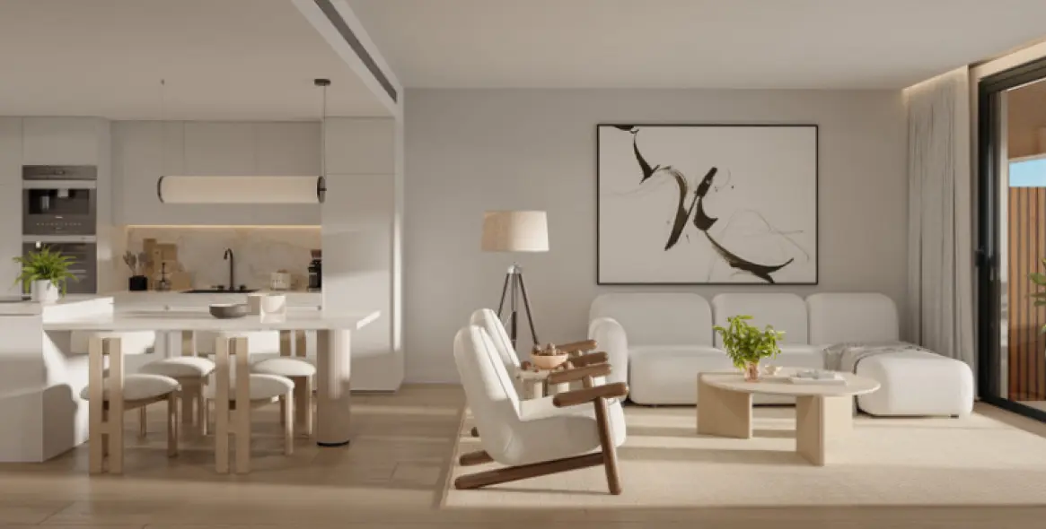 Venta de apartamento en planta baja en Higueron 13