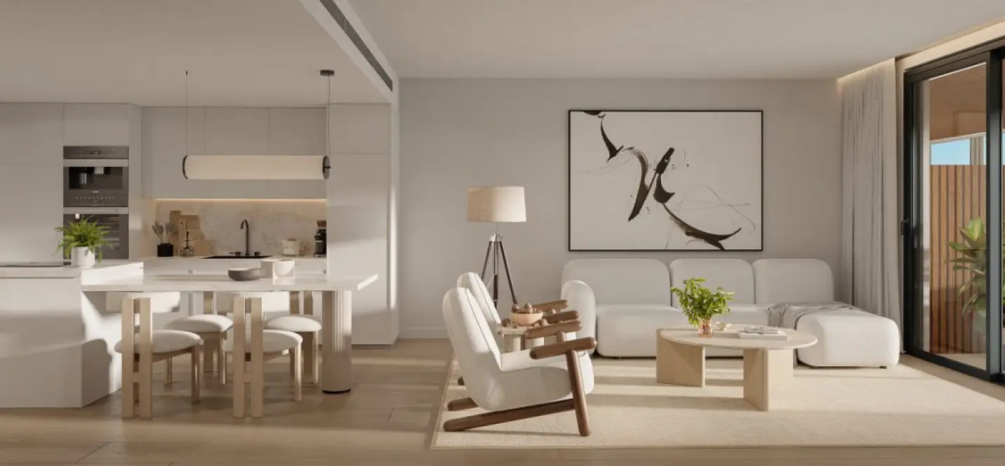 Sale of ground floor apartment in Higueron 4