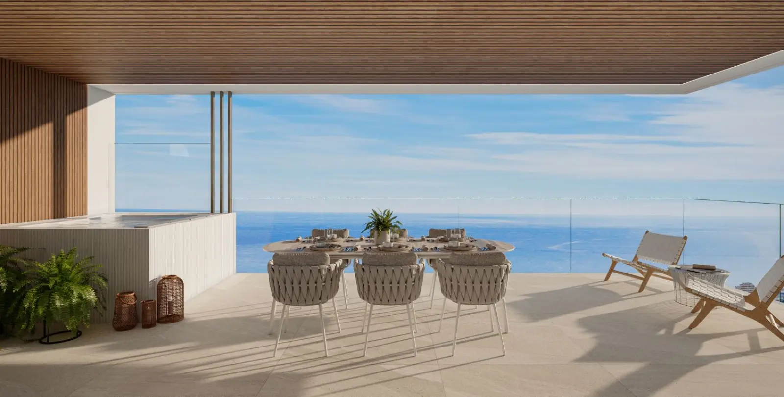 Sale of ground floor apartment in Higueron 15