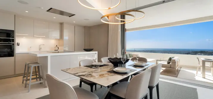 Venta de apartamento en planta media en Benahavís 4