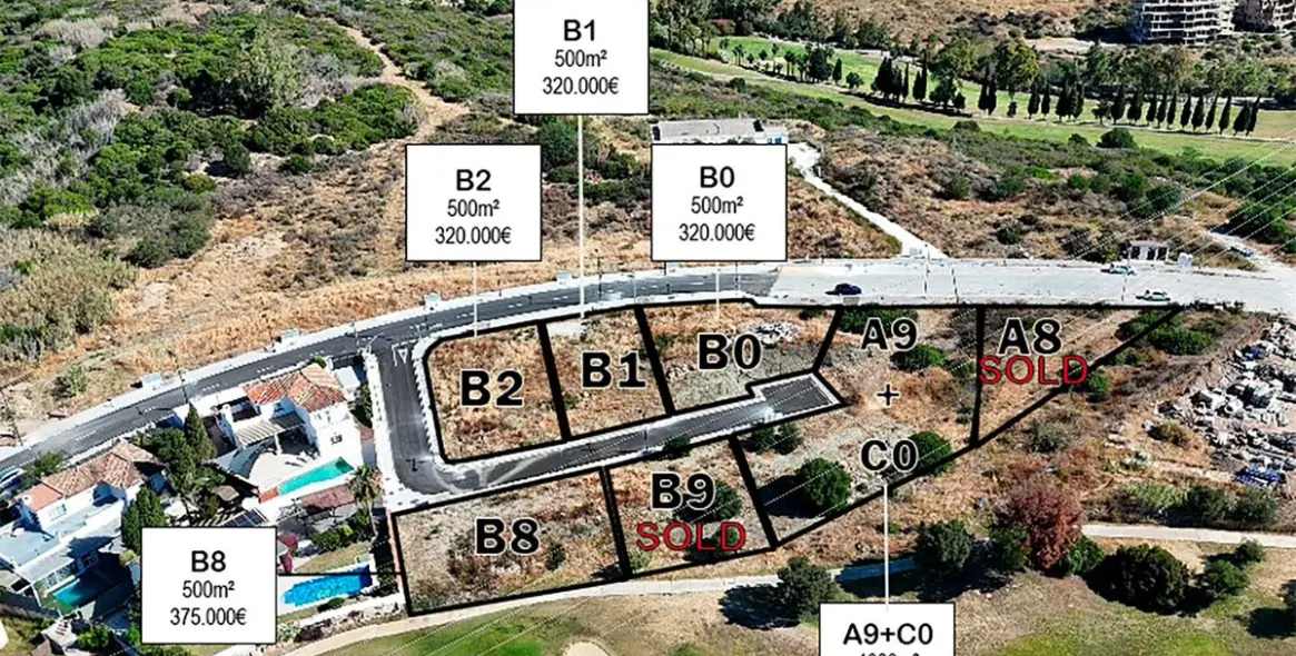 Venta de parcela residencial en Estepona 1