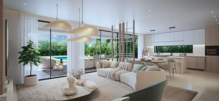 Продажа  отдельно стоящей виллы в Elviria 4