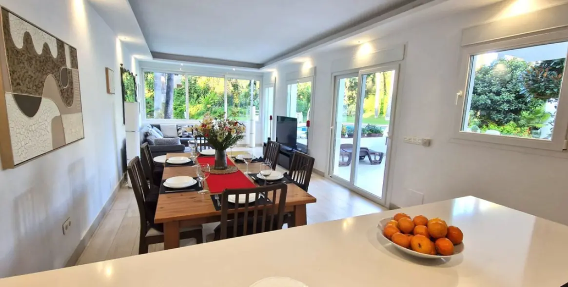 Long-term rent of ground floor apartment in Puerto Banús 7