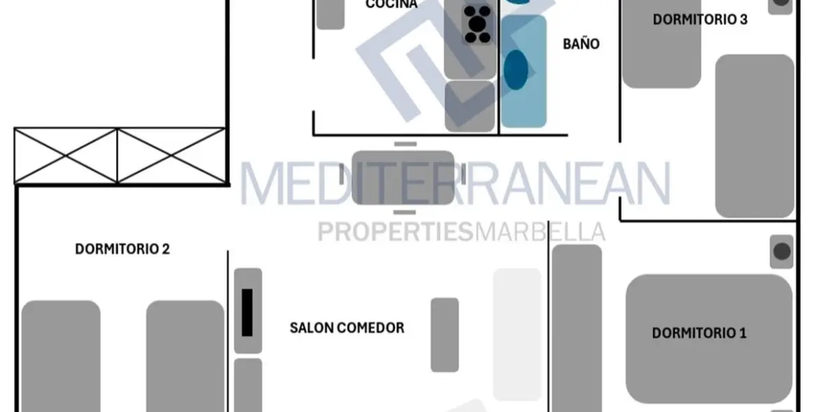 Продажа апартаментов на среднем этаже в Marbella 13