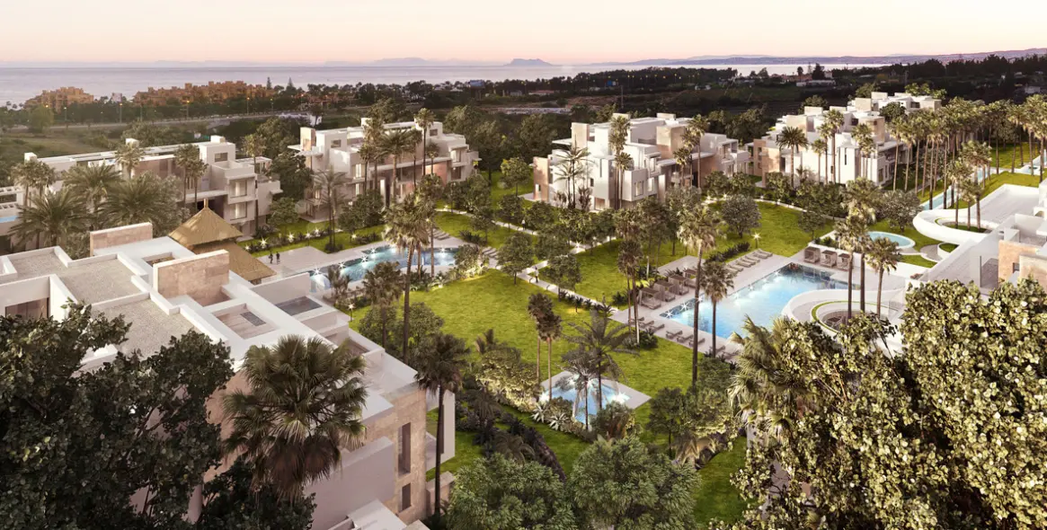 Venta de apartamento en planta baja en New Golden Mile 1