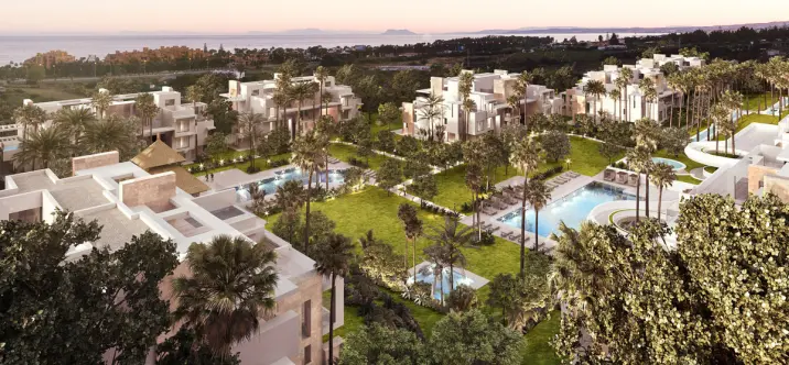 Venta de apartamento en planta baja en New Golden Mile 0