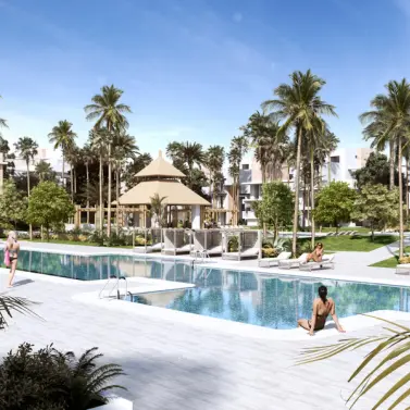 Venta de apartamento en planta baja en New Golden Mile