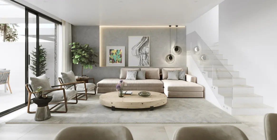 Venta de apartamento en planta baja en New Golden Mile 9