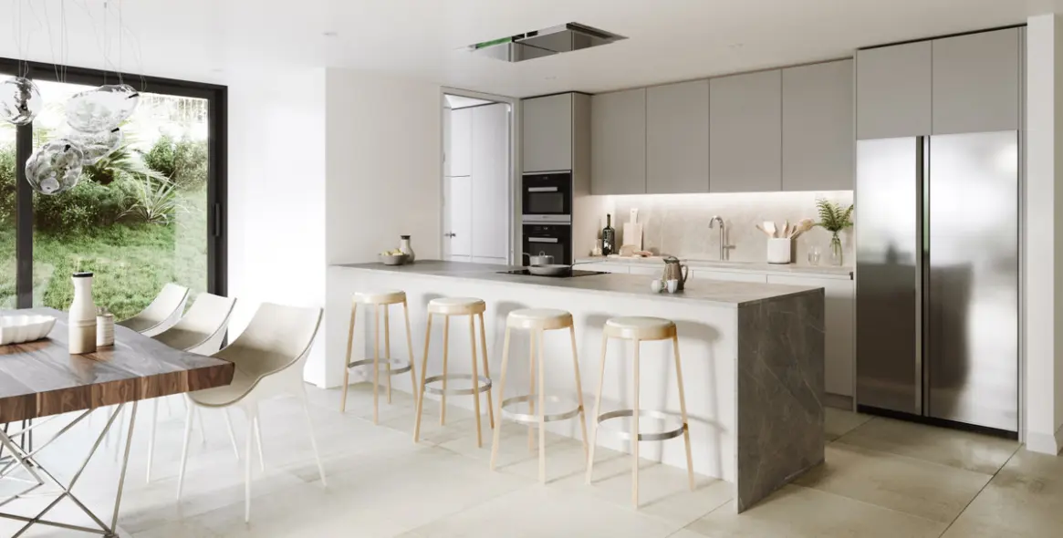 Venta de apartamento en planta baja en New Golden Mile 12